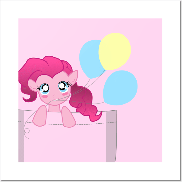 Pocket Pinkie Pie Wall Art by ChelsieJ22